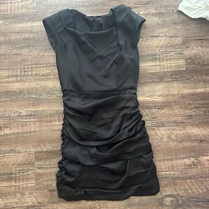 black silk formal julie’s boutique dress